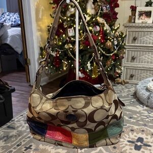 Multicolor Designer Coach Women's Bag